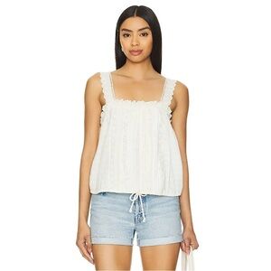 Free People‎ Because of You Tank Top Ivory XL